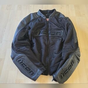 Icon Arc Mesh Jacket With Removeable Padding Size Large